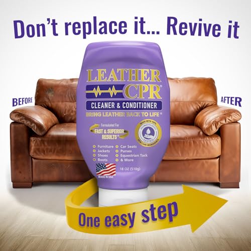 Cleaner and Conditioner 18oz. Bring Leather Back To Life on Furniture (18 Ounce)
