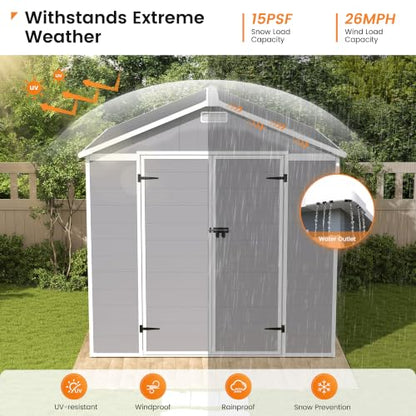 Storage Shed 8x8 FT