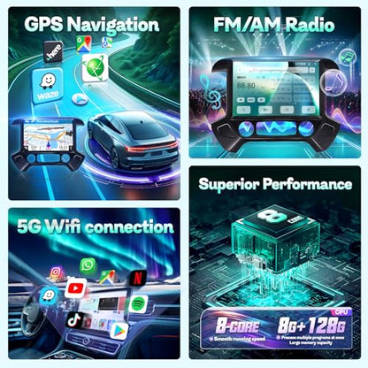 13.1" 8Core 8+128G Radio for Chevy Silverado GMC Sierra 2014