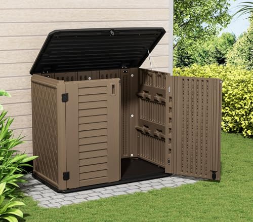 4x2.5 FT Outdoor Storage Shed