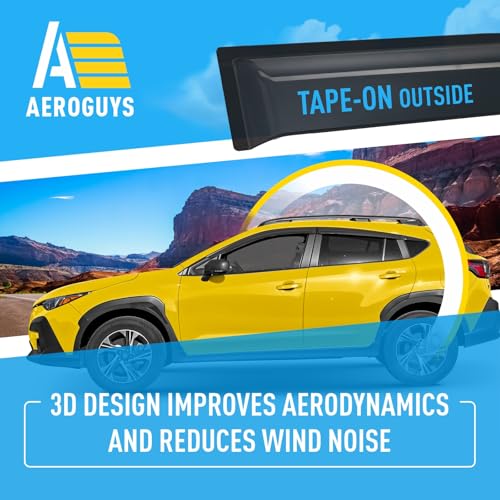 Extra Durable Window Deflectors Tape (6 Count)