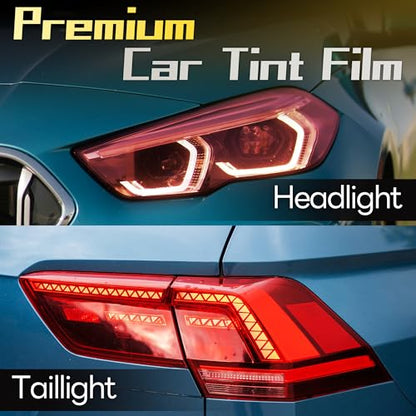 16 x 60 Inches Headlight Taillight Car Tint Vinyl Film