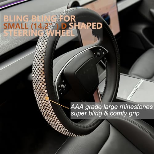 Bling Comfy Steering Wheel Cover for Tesla Model Y