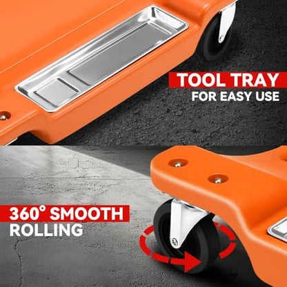 40 in Low Profile Car Rolling Mechanic Creeper
