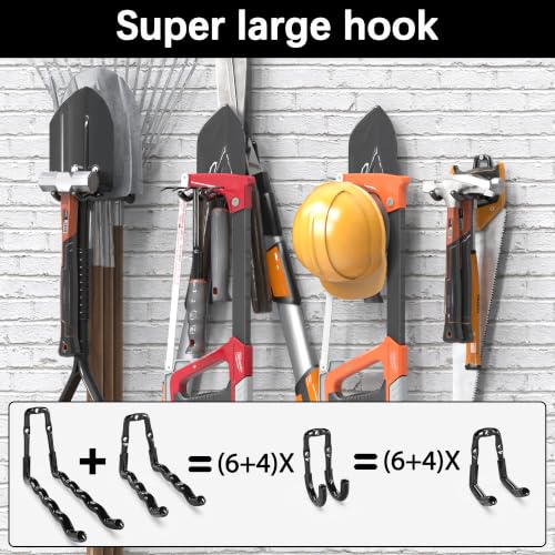 Super Heavy Duty Garage Hooks 14 Pack (12 Count)