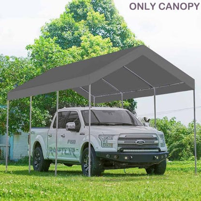 12'x20' Carport Canopy Replacement Cover Gray