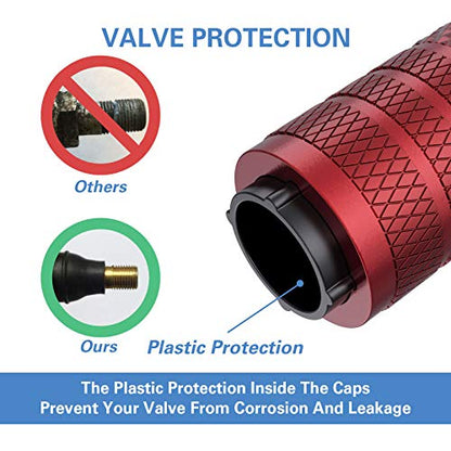Tire Valve Stem Caps (4 Count)