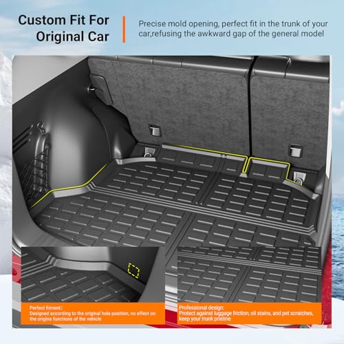 Cargo Mat Trunk Mat Compatible with 2012