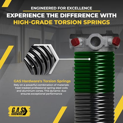 Garage Door Torsion Spring 243x1.75x38 Includes 1” Steel Bearing