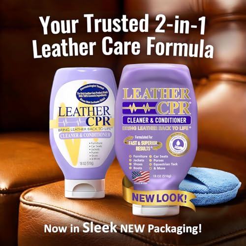 Cleaner and Conditioner 18oz. Bring Leather Back To Life on Furniture (18 Ounce)