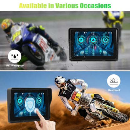 Motorcycle CarPlay Screen