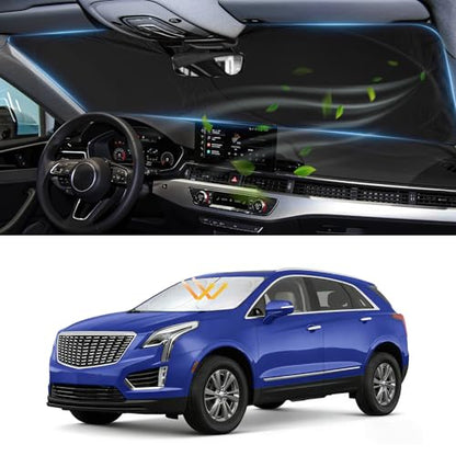 Custom fit XT5 Windshield Sunshade for 2017