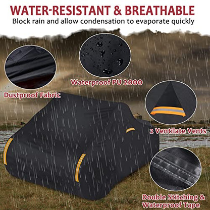 Ryker Cover Waterproof Vent All Weather Protection PU Cover