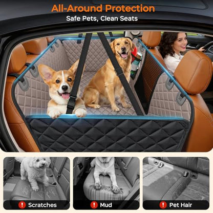 Hard Bottom Dog Car Seat Cover