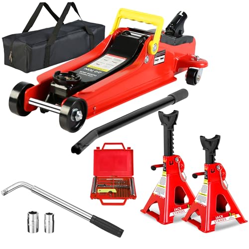 5 Piece Car Truck Floor Jack Service
