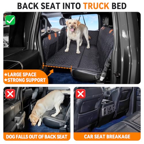 Hard Bottom Dog Car Seat Cover for Full