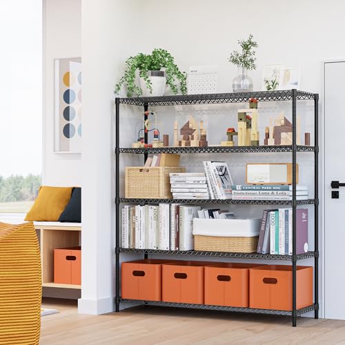 3500LBS 59" W 5 Tiers Storage Shelves