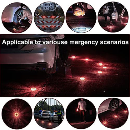 3 Pack LED Road Flares (3 Count)
