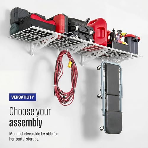 Steel Garage Wall Shelves 2 (2 Count)