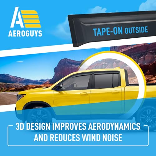 Extra Durable Window Deflectors Tape (4 Count)