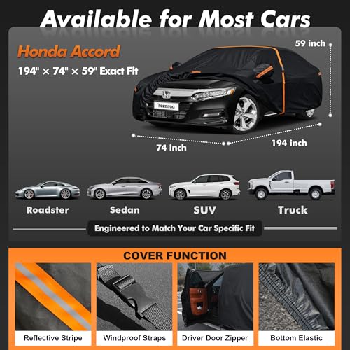 Honda Accord Sedan Cover Waterproof All