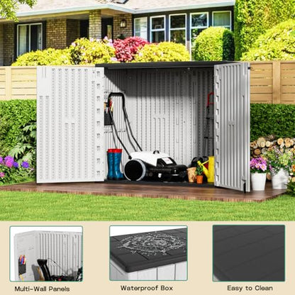 Outdoor Horizontal Storage Sheds
