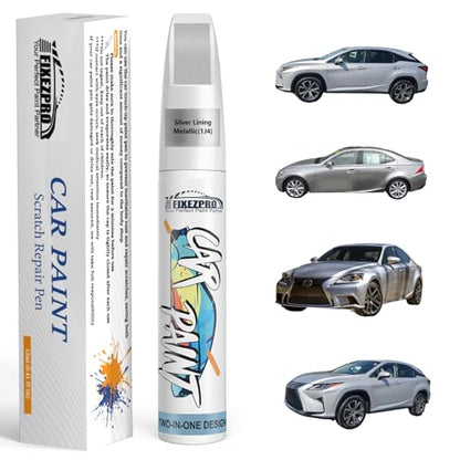 1J4 Silver Lining Metallic Touch Up Paint for Lexus