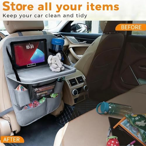 Backseat Car Organizer with Tray