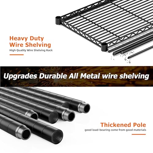 5 Tier Heavy Duty Storage Shelving Unit