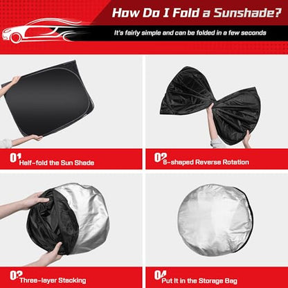 Windshield Sun Shade for Genesis GV70 2022