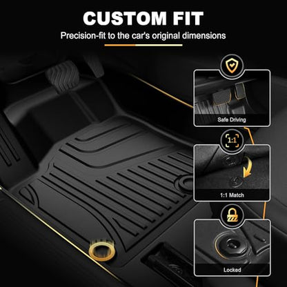 Floor Mats Full Set for Nissan Rogue 2021