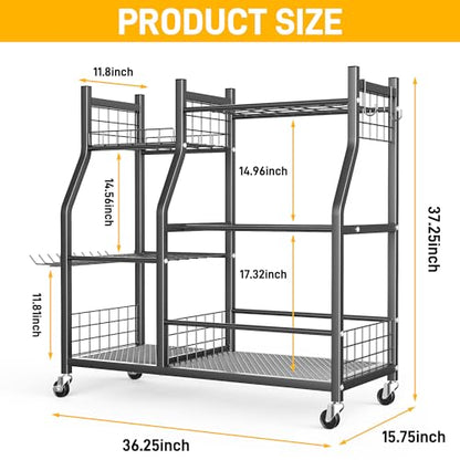 Garden Tool Organizer Stand