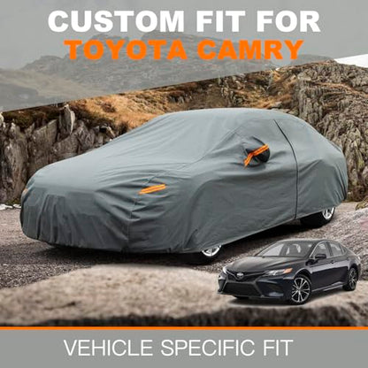 Waterproof Heavy Duty Car Cover Custom Fit Toyota Camry 1996