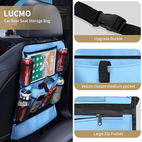 Car Backseat Organizer with Touch Screen Tablet Holder (22.9281 Ounce)