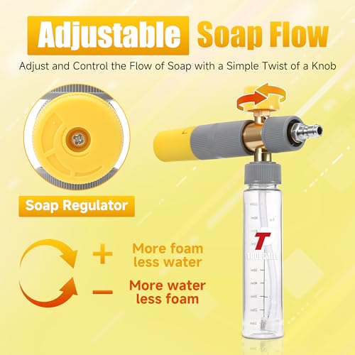 Foam Cannon Small Foam Cannon for Pressure Washer (6 Count)