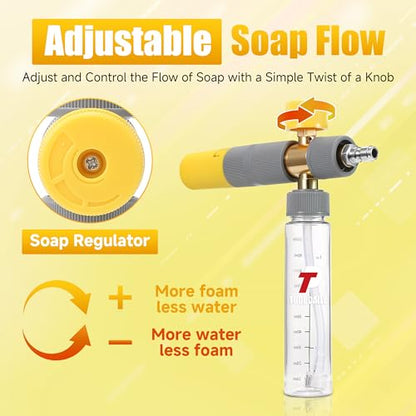 Foam Cannon Small Foam Cannon for Pressure Washer (6 Count)