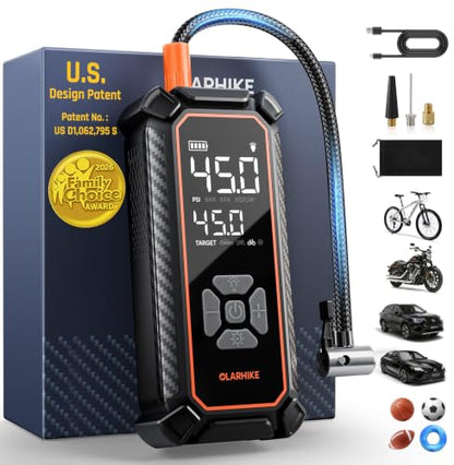 Cordless Tire Inflator Portable Air Compressor