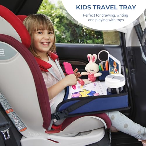 Kids Travel Tray for Toddler Car Seat (16 Ounce)