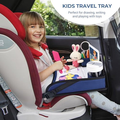 Kids Travel Tray for Toddler Car Seat (16 Ounce)