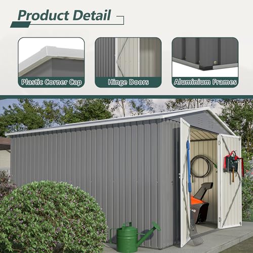 10x10 FT Outdoor Storage Shed