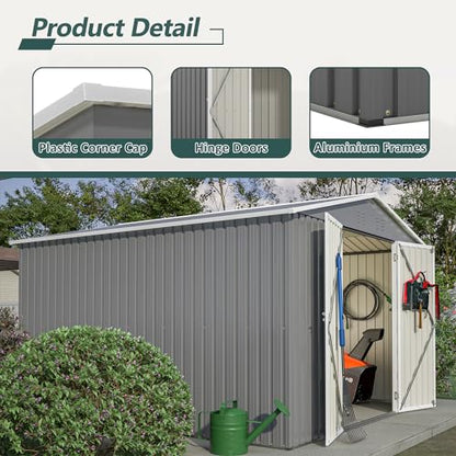 10x10 FT Outdoor Storage Shed