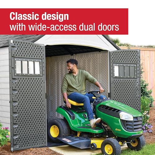 Resin Outdoor Storage Shed With Floor