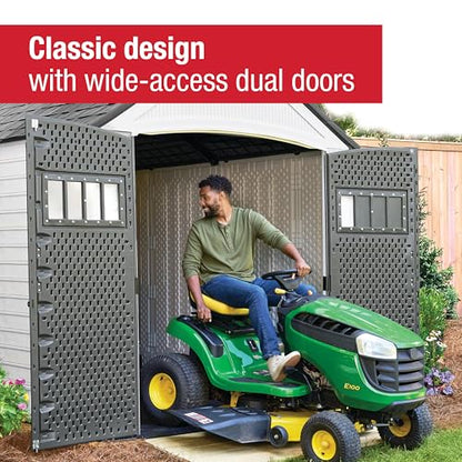 Resin Outdoor Storage Shed With Floor