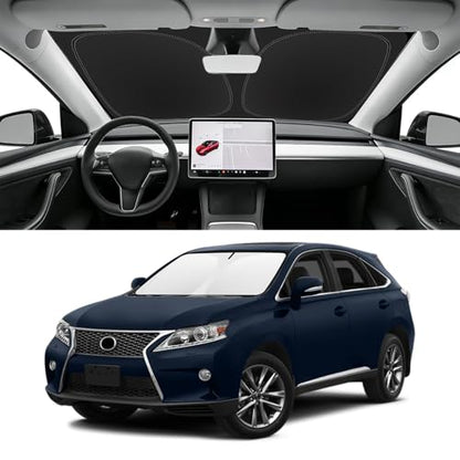 Custom Fit Windshield Sun Shade for Lexus RX 2010