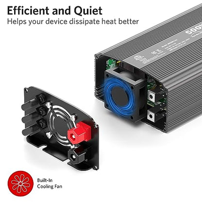 500W Pure Sine Wave Power Inverter