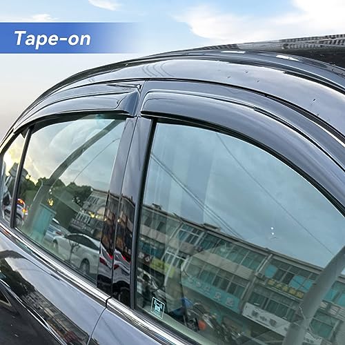 Window Visors Rain Guards for 2007 2008 2009 2010 2011 Toyota Camry Sedan