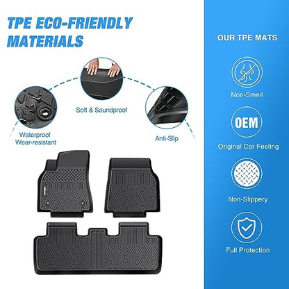 TPE Floor Mats for Tesla Model Y 5