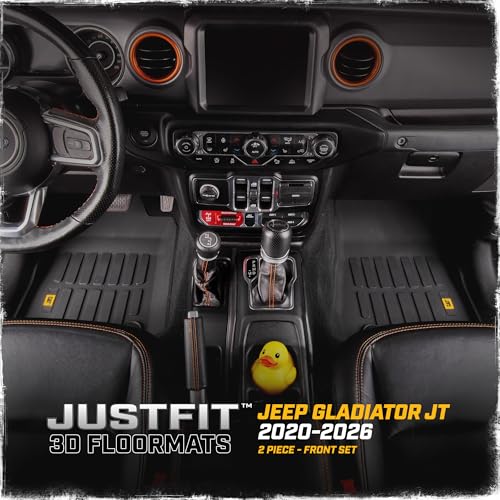 JustFit™ 3D Floor Mats for Jeep Gladiator
