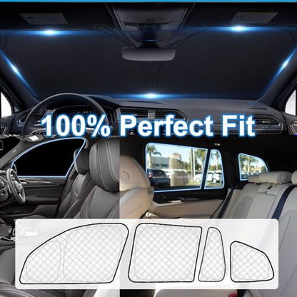10pcs Thickened Sun Shade for BMW X3 2018 (10 Count)