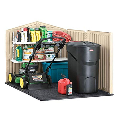 Slide Lid Resin Outdoor Storage Shed